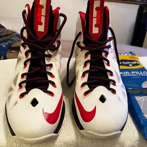 Nike LeBron X Home. Size 12. Preowned